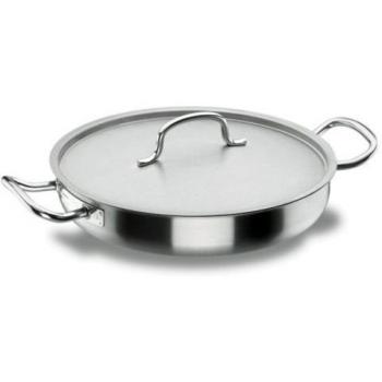 Lacor - 50632 - Paellera con Tapa Chef-Classic Inox. 32cm