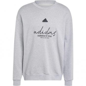 Sudadera Adidas Brand Love French Terry Hombre Gris, talla L, material French Terry