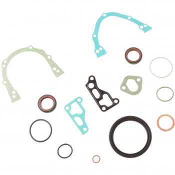 Juego de juntas para bloque motor ELRING 670.720, incluye juntas para cárter y otras partes del motor, diseñado específicamente para garantizar un sellado eficaz y evitar fugas de aceite, fabricado con materiales de alta calidad para mayor