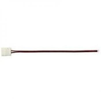 Cable con 1 conector push para tiras LED flexibles - 8 mm - 1 color
