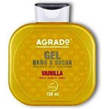 Agrado Vanilla Moisturizing Bath and Shower Gel 750ml