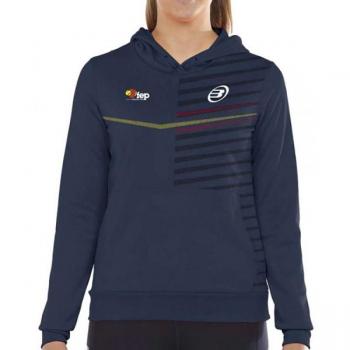 Sudadera Bullpadel Filoge Mujer Azul