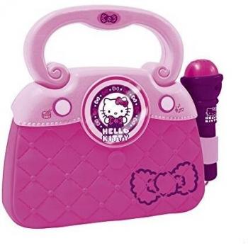Hello Kitty- Bolso con micrófono, luces, ritmos y entrada audio