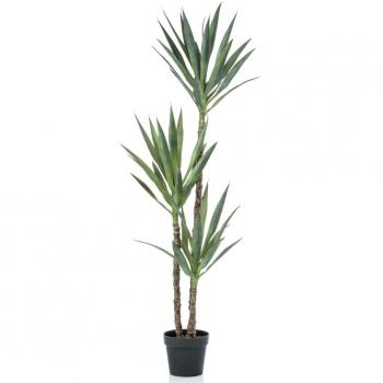 Emerald Yucca Artificial 150 cm en Maceta