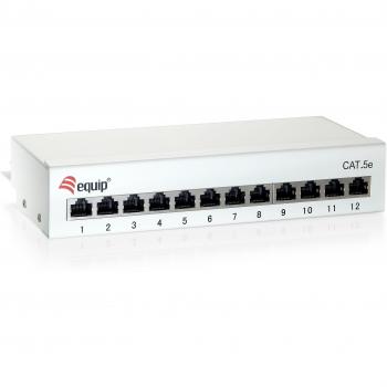 Equip 12 x RJ-45 Cat.6 Panel de parcheo - Bahía de Entrada