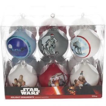 Star Wars Sdtsdt89744 - Set bolas de navidad, color blanco