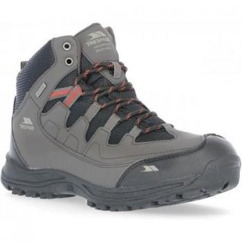 Trespass - Botas Impermeables de Senderismo Finley para Hombre, características: impermeables, diseño ligero, suela antideslizante, soporte en el tobillo, transpirabilidad, material duradero