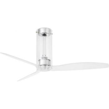 Ventilador de techo con luz y control wifi DC Tube Ø1280mm 33374WP Faro