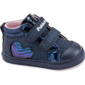Botines de niña Pablosky con doble cierre adherente