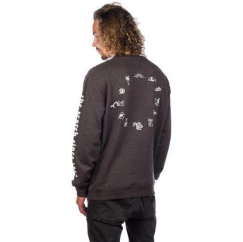 Rip Curl Iconic Crew Fleece Mole Marle 2XL