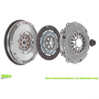 Kit de embrague VALEO 837128 - Incluye disco de embrague, plato de presión y cojinete de desembrague, diseñado para vehículos específicos, fabricado con materiales de alta calidad para garantizar un rendimiento óptimo y dur