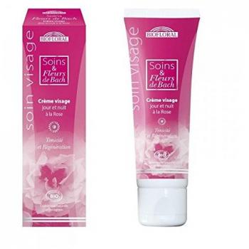 Biofloral Crema Facial Flores de Bach Rosa Damascena 50Ml. 50 ml