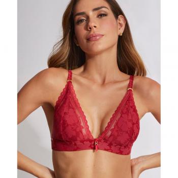 Bralette-BH Selmark Gabriella 61010 Rojo Talla 75C para Mujer