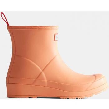 Hunter Original Play Short Women's Wellington Boots - Optimistic Orange