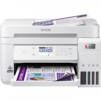 Epson L6276 Impresora Multifuncional de Inyección de Tinta A4 con Conexión Wifi, 4800 x 1200 DPI y Velocidad de Impresión de 33 páginas por minuto