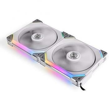 Lian Li UNI Fan SL140 RGB PWM Dual Pack Blanco Ventilador 14 cm