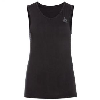 Odlo Performance X-Light Eco V-Neck Women's Singlet - Black, Size M