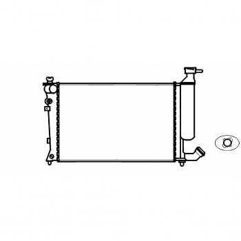 Hella  8MK 376 717-171 radiador