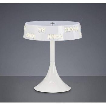 Lámpara de mesa Phoenix 18 x 0.5W LED 3600K blanco / cristal