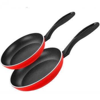 Fagor Maxima Set 2 Sartenes Inducción 20-24 cm, Aluminio Forjado, Espesor 4 mm, Antiadherente Ecológico XYLAN PLUS sin PFOA, Apta para