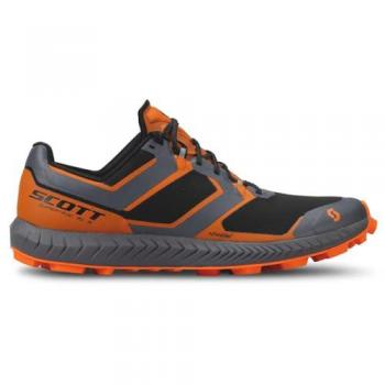 Scott Zapatillas Trail Running Supertrac RC 2, Hombres, Gris Oscuro/ Naranja, Talla 45.5