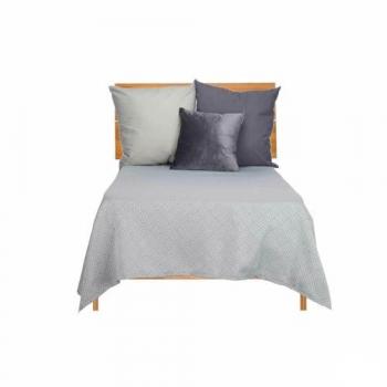 Colcha Geométrica Gris 180 x 260 cm - Juego de 4 Unidades