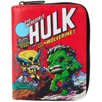 Wolverine 50th Anniversary Comic Action Zip Around Wallet - Marvel Loungefly Edition