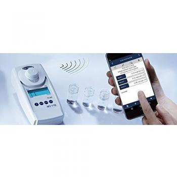 Fotómetro 8 en 1 Lovibond - Mide Cloro (Libre, Total, Combinado), Bromo, pH y Ácido Cianúrico con Conectividad Bluetooth para Datos Inmediatos