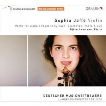 Sophia Jaffé : Récital violon et piano, Bach, Ysaÿe, Suk.