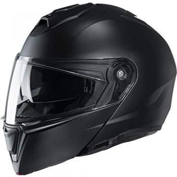 Casco HJC I90 negro semi mate - Motopasión Store, HJC i90 casco - Negro (S)