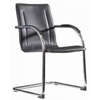 5 Star Confidente - Sillón rebatible en símil-piel cromado