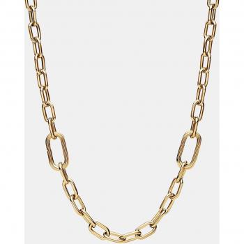 Collar de Eslabones Pequeños Pandora ME en Oro de 14 Quilates - 50 cm
