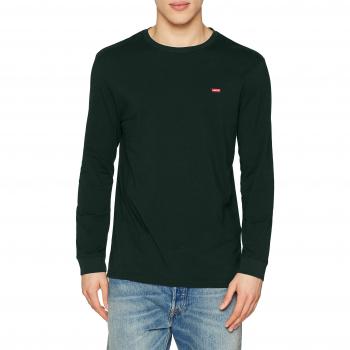 Levi's LS Original Hm tee Camiseta, Verde