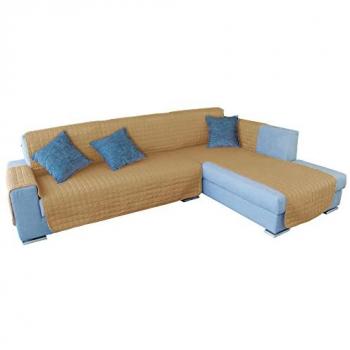 Funda de sofá chaise-longue 2 Plazas ELEGANT REVERSIBLE - ADAPTABLE A AMBOS LADOS Arena WELLHOME