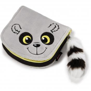 NICI - Billetera lemur, peluche, 12 x 11 cm