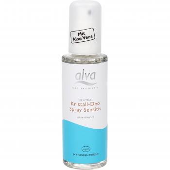 Desodorante Spray Sensitivo Alva Kristall, 75 ml