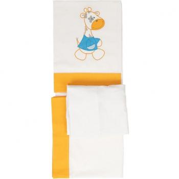 Juego de sábanas para mini cuna Circo 15 - Incluye sábana bajera, sábana encimera y funda de almohada, dimensiones 80 x 50 cm, diseño multicolor