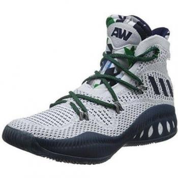 adidas Crazy Explosive Primeknit Zapatillas de baloncesto, Hombre, Blanco, 43 1/3