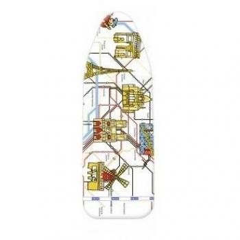 Wenko Funda de Plancha Basic, Beige, Estándar