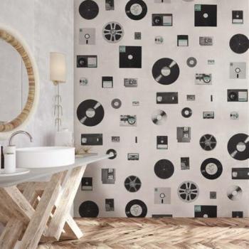 Papel Pintado Vintage Data Box 52x1000 cm