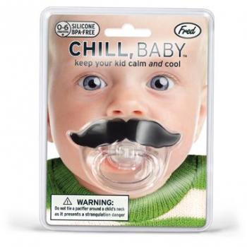 Fred and Friends - Chill Baby Mustache Pacifier