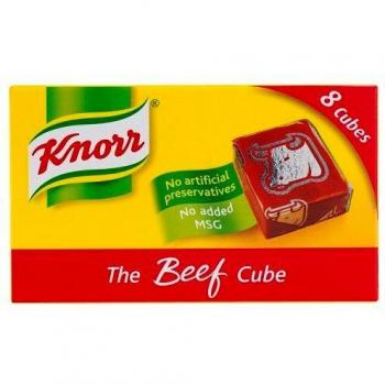 Knorr 8 Beef Stock Cubes, 80g