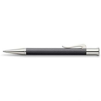 Bolígrafo Guilloche Ciselé acabado negro/gris