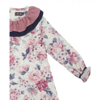 CAROLO BABY Conjunto de Jesusito y Bragas CaroloBaby EN Estampado Floral
