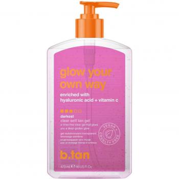 B.tan Glow Your Own Way Transparent Self-Tanning Gel 437ml