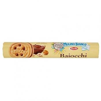 Paquete de prueba Mulino Bianco Baiocchi Pavesi Ringo Cacao e Vaniglia Tubo Galletas Galletas Biscuits Cookies 3 unidades de aperitivos italianos