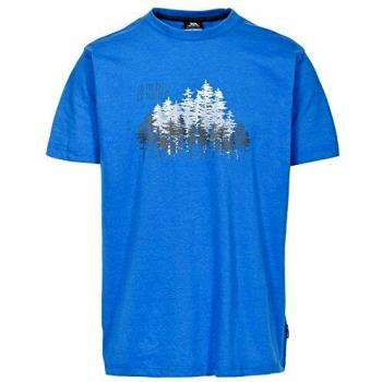 Trespass Hombres del Router T-Shirt con impresión en el Pecho, Router, Hombre, Color Azul Claro, tamaño 2 X-Grande
