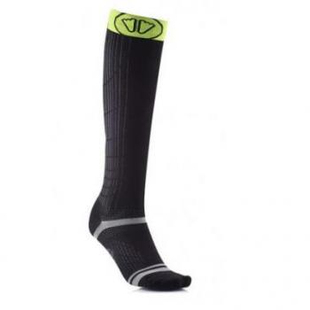 Sidas Medias De Compresión Endurance Racing Knee, Calcetines casual Unisex adulto, Color Amarillo