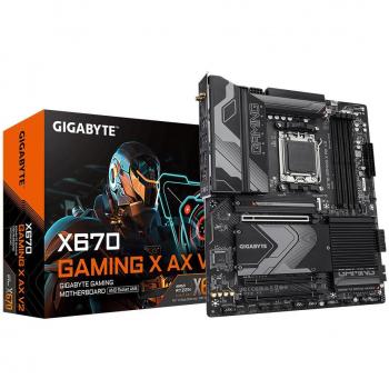 Gigabyte X670 GAMING X AX V2 (rev. 1.0) ATX Motherboard with AMD AM5 Socket, Wi-Fi 6