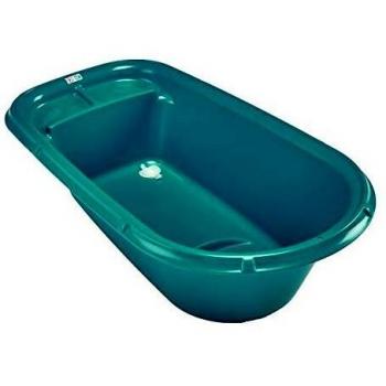 Bañera Luxe ThermoBaby Verde Esmeralda Compacta y Ligera para Bebés de 0 a 12 Meses